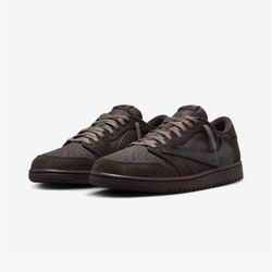 AIR JORDAN 1 RETRO LOW OG SP TRAVIS SCOTT VELVET BROWN