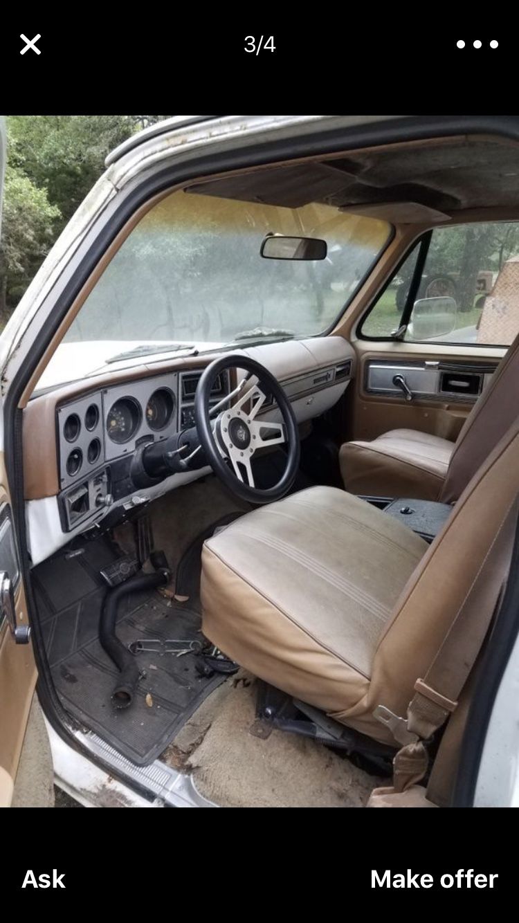 C10 bucket seats