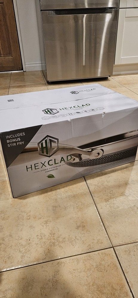 Hexclad 7 Pc Cookware New