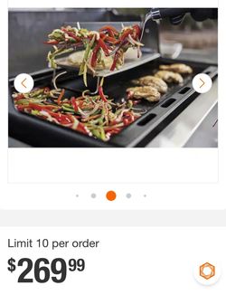 Shop Weber
Genesis Grill 300 Series Rust-Resistant Griddle Insert