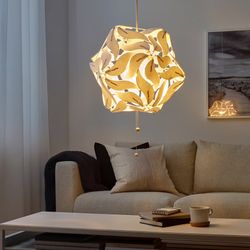 IKEA RAMSELE Pendant lamp (flower/white)