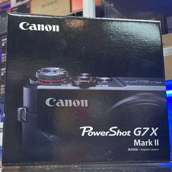 Canon PowerShot G7X Mark II Camera