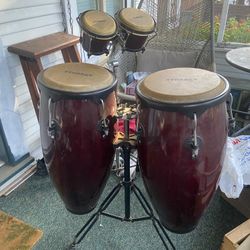 Synergy Bongo/Congas Set With Stands
