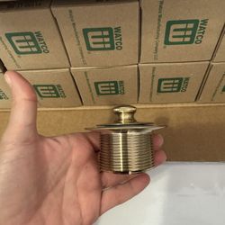 Bulk 10 Watco Brushed Bronze Tub Drain Stoppers - 91100-LT-BB Contractor  Kendall Pick up