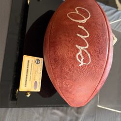 Joe Montana Autographed Football
