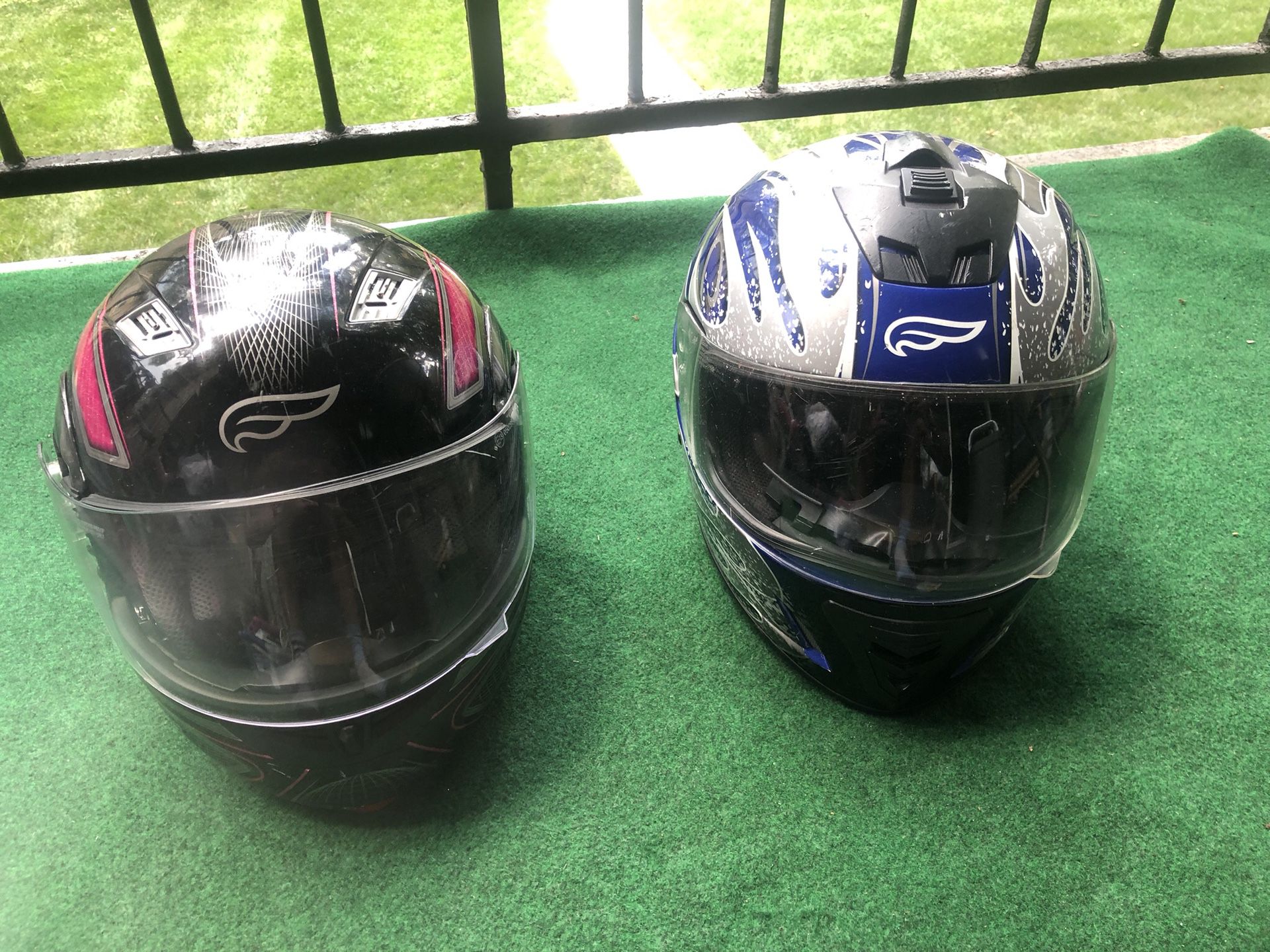 Motorcycle helmets/jacket 3x