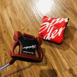 TaylorMade Spider Red Putter Right Hand with Headcover