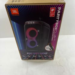 New JBL PartyBox Club 120 Portable Bluetooth Party Speaker Black 
