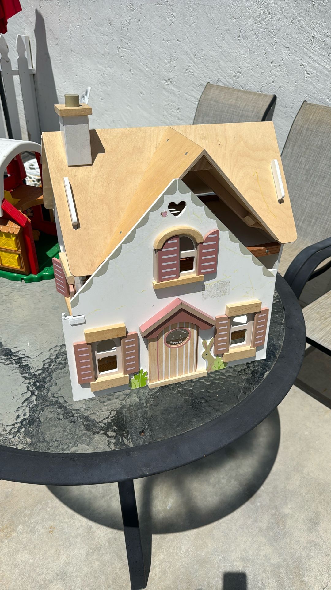 Real Wooden Doll House
