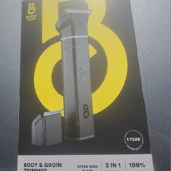 New Beard Club Body & Groin Trimmer – Waterproof 2-in-1