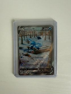 Glaceon V Pokémon Card 175/203