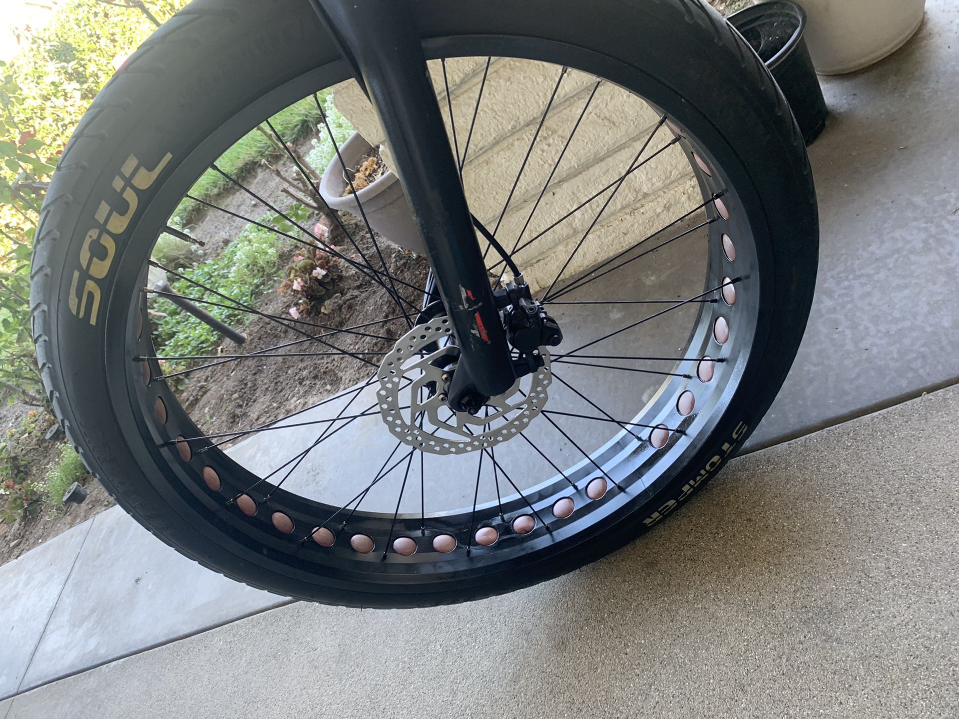 snap on fat bike specs