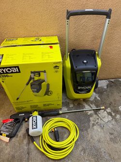 RYOBI 2100 PSI 1.2 GPM Cold Water Corded Electric Pressure Washer with Foamer