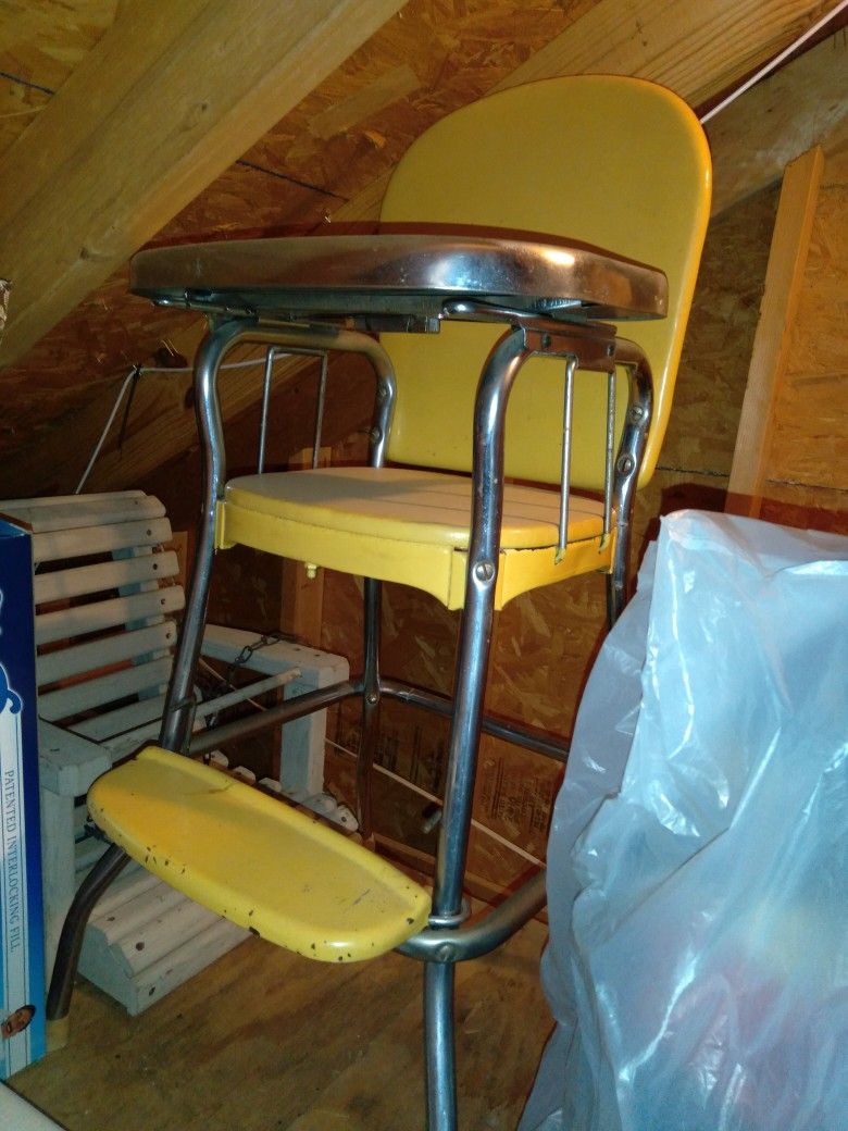 Antique High Chair 