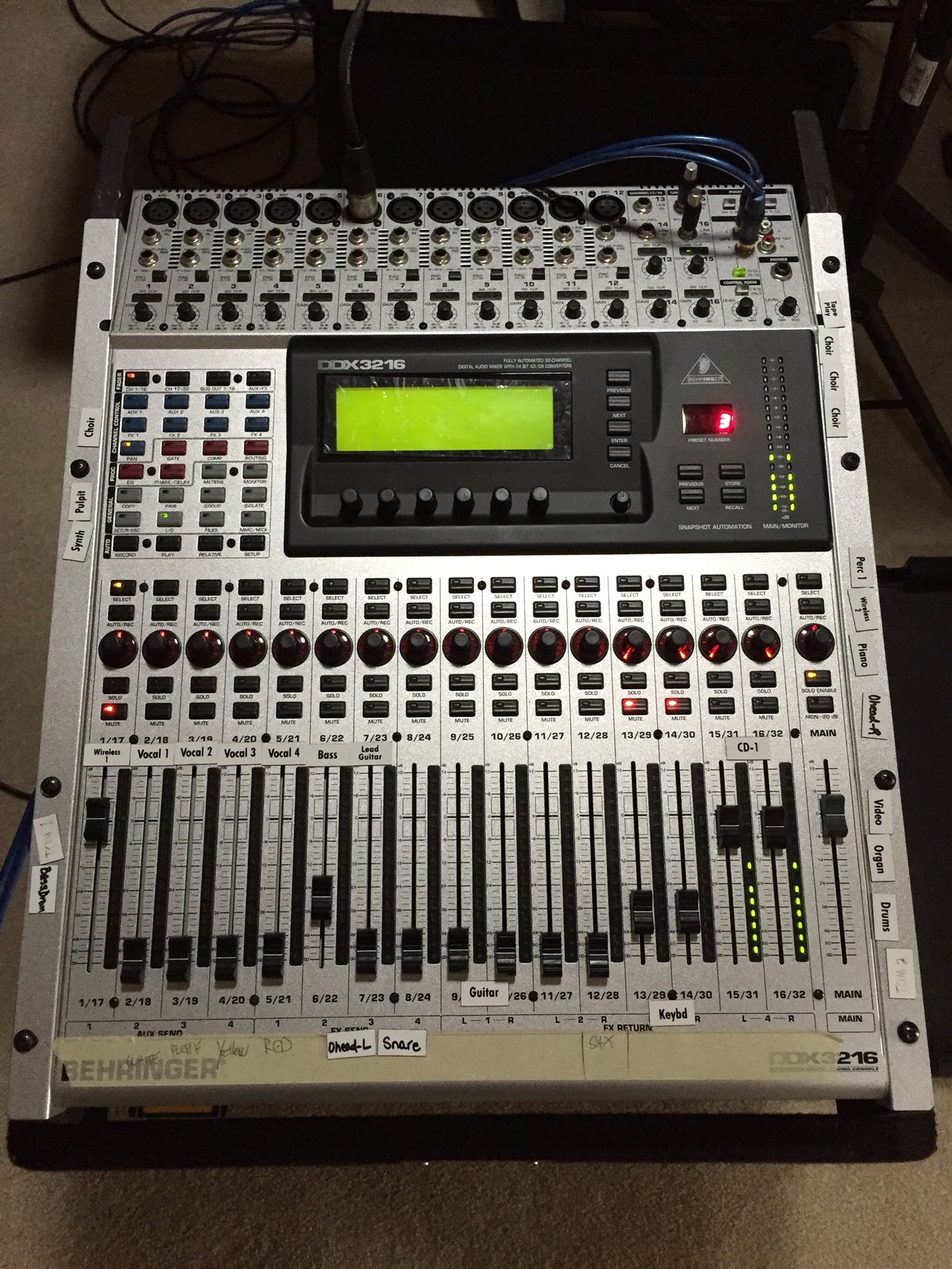 Behringer ddx3216 Digital Mixer **please read**