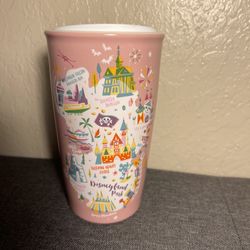 Disney Land Starbucks Ceramic Cup