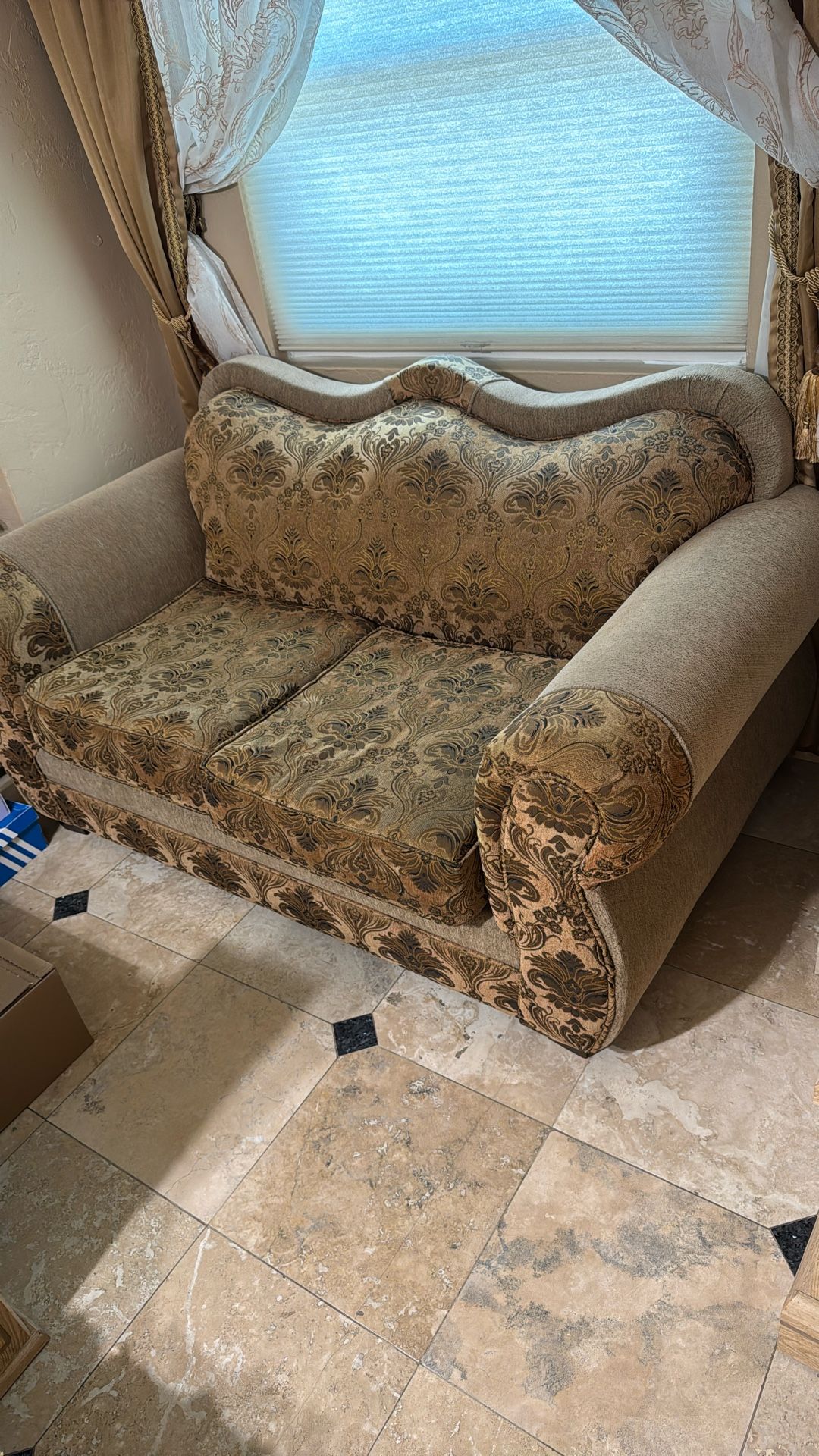 Couch and Love Seat Set