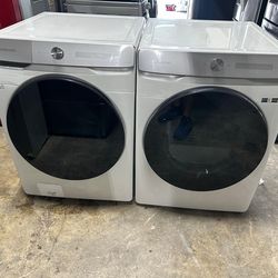 ⛩️🌌Samsung washer and dryer electric steam nice set❤️⛩️