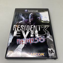 Resident Evil 3 Nemesis Nintendo GameCube 