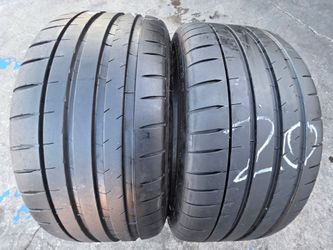 2 USED TIRES MICHELIN PS4S 245/35/20