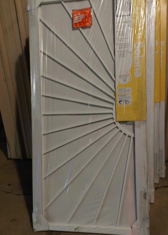 36 in. x 80 in. Solana White Surface Mount Outswing Steel Security Door with...,All Products : American Fashion Style Bags On Sale