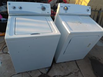 Kenmore washer and dryer