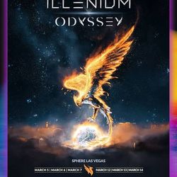 Illenium Odyssey Sphere 2x Tickets For 3/6 Ft. DabTheSky $300
