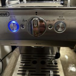 Gevi Silver Espresso Coffee Machine