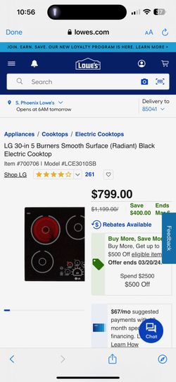 Lg Electric Cooktops