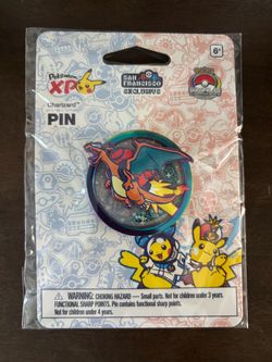 Pokemon XP & World 2026 Championships Exclusive Charizard Pin (New)