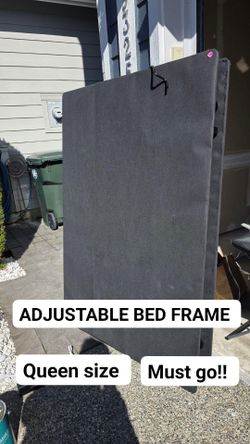 Adjustable bed frame - Queen
