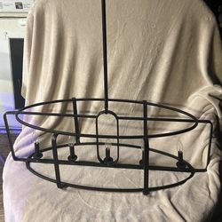 Large Chandelier Bronze Finish