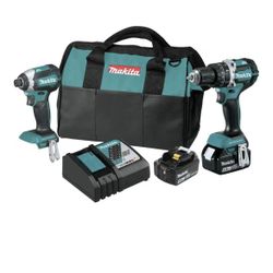Makita XT269T 18V LXT Lithium-Ion Brushless Cordless 2-Pc. Combo Kit (5.0Ah)