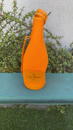 Veuve Clicquot Brut Champagne Ice Jacket Orange Bottle Cooler Sleeve