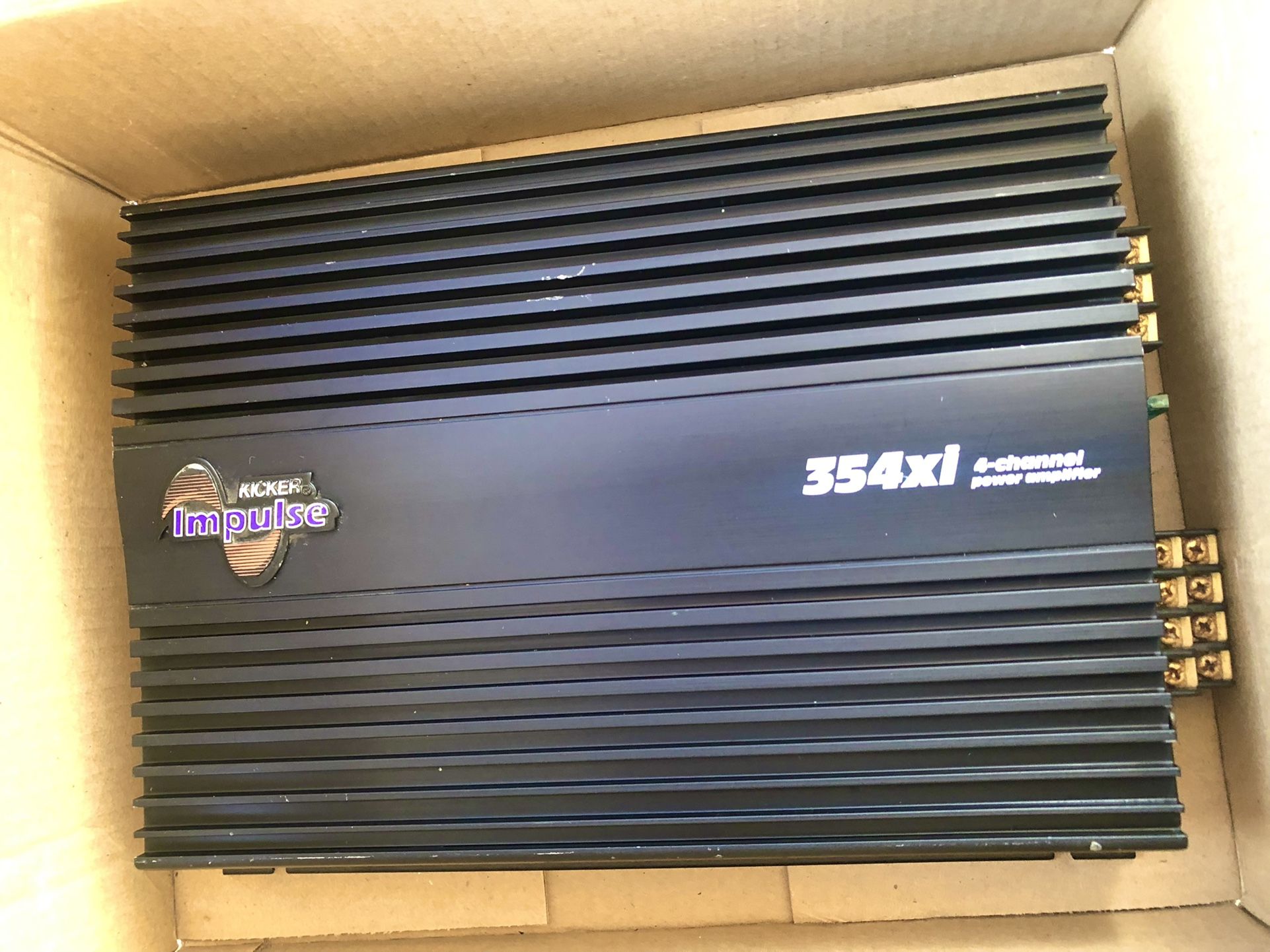 Kicker Impulse 4 Channel Amplifier for Sale in Crystal City, CA