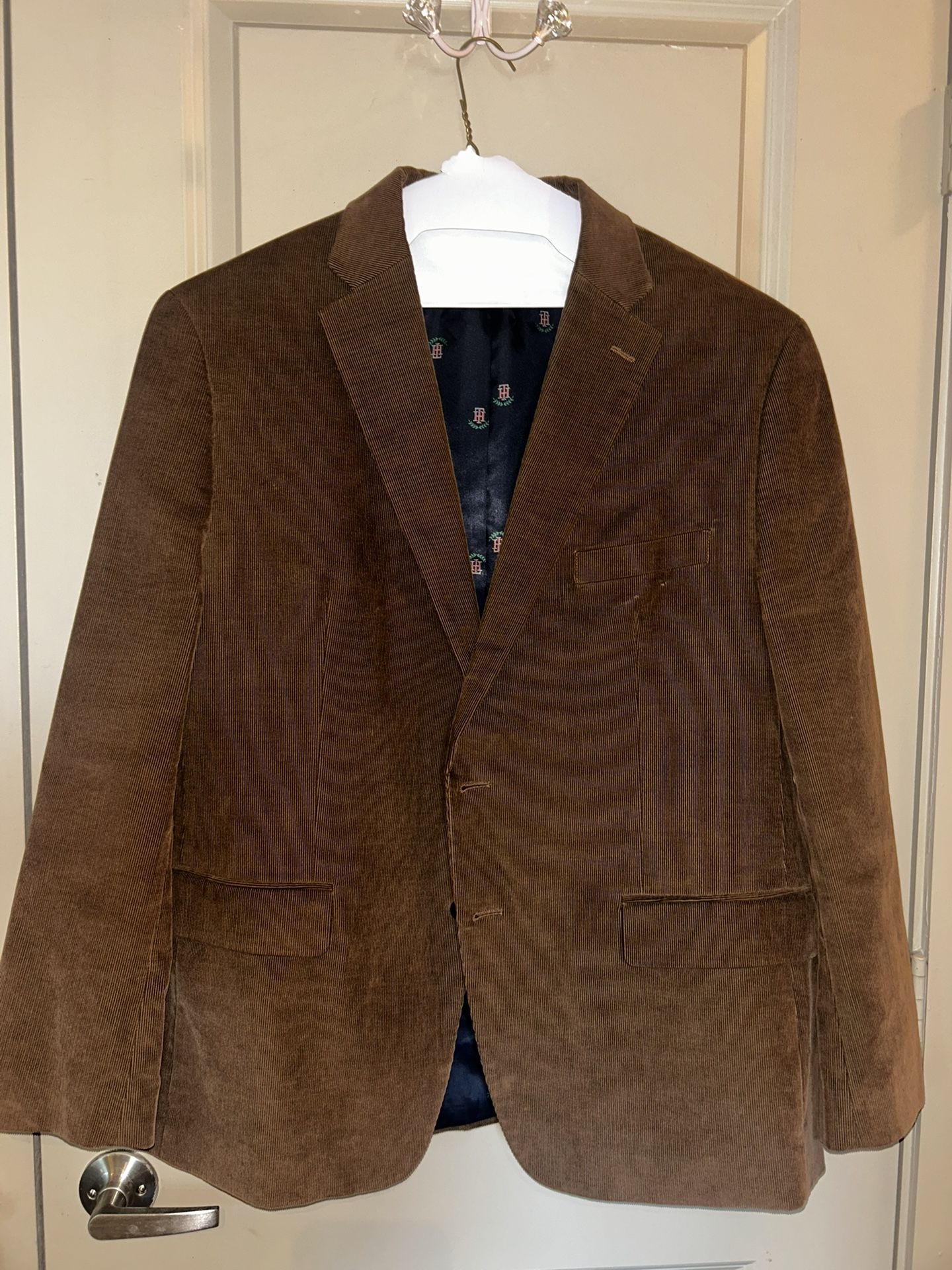 Tommy Hilfiger Corduroy Jacket + Crown & Ivy Vest Size XL