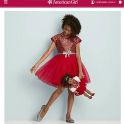 American Girl Dress - Size: 8