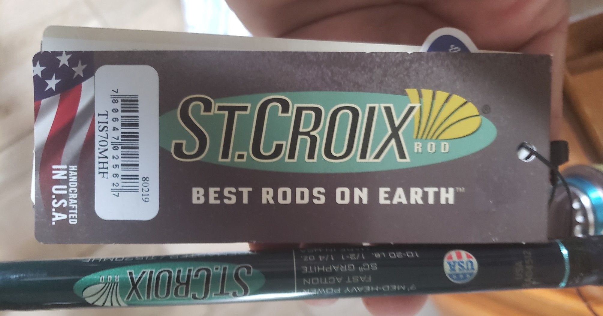 St Croix Tidemaster Rod TIS70MHF