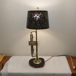 Trumpet Jazz Table Lamp 