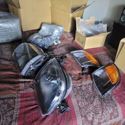 toyota tundra head lights 