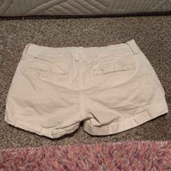 White Jean Short 