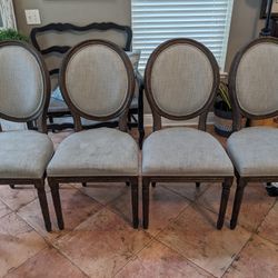 French Oval Dining Chairs