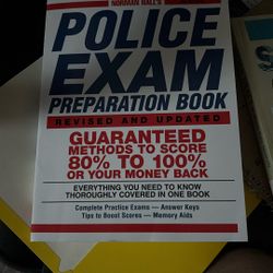 Police Exam Preparation Book