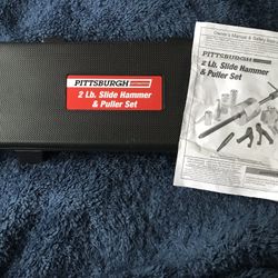 Pittsburgh 2LB Slide Hammer & Puller Set