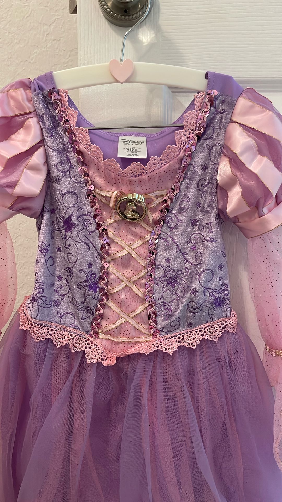 Rapunzel Princess Dress Disney Original-Halloween Costume