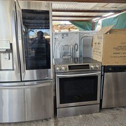 Stainless Appliances Delivery Available 