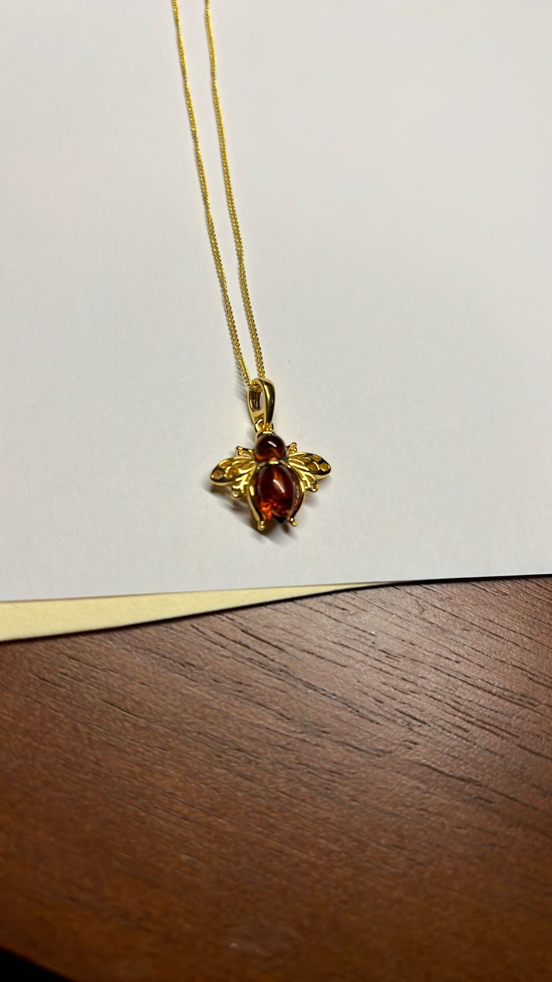 18 Inch gold over sterling silver Necklace