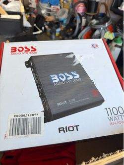 Boss Subwoofer Amp