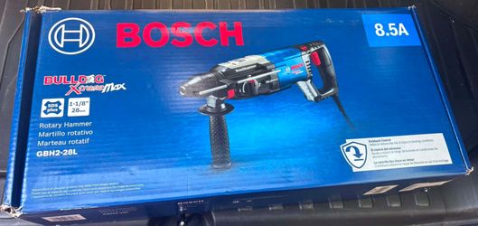 Bosch Bulldog Xtreme Max 1-1/8" SDS-Plus Rotary Hammer – Brand New