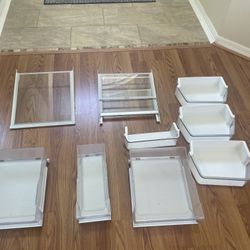 Whirlpool Fridge Bins/shelves - As Set Or Will Sell Separate